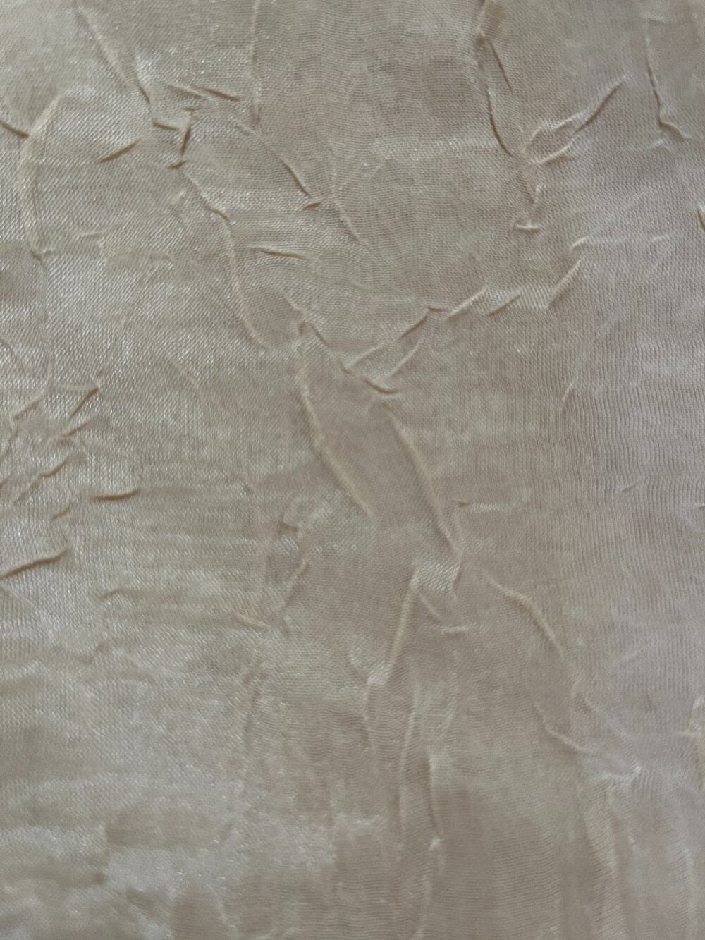 3 Sheer Gold Curtains – Size 53x87/each panel